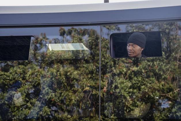 Undocumented Malawian migrants are being evacuated from South Africa KWAZULU-NATAL, SOUTH AFRICA - JUNE 26: A man is seen on the bus as thousands of Malawian migrants were put on buses to return to their home country following a rise in xenophobic attacks and anti-immigrant protests in the city of Pietermaritzburg in KwaZulu-Natal province, South Africa, on June 26, 2026. Ihsaan Haffejee Anadolu KwaZulu-Natal South Africa. Editorial use only. Please get in touch for any other usage.  Copyright: x2026xAnadoluxIhsaanxHaffejeex