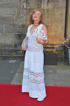 Bad Hersfelder Festspiele - Premiere Parzival. Nina Petri anläßlich der Premiere von Parzival im Rahmen der Bad Hersfelder Festspiele am 26.06.2026 in der Stiftsruine Bad Hersfeld. 20260626MWI130451 *** Bad Hersfeld Festival: Premiere of *Parzival* with Nina Petri on the occasion of the premiere of *Parzival* as part of the Bad Hersfeld Festival on June 26, 2026, at the Stiftsruine in Bad Hersfeld 20260626MWI130451
