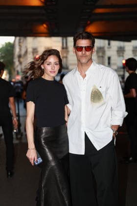 Olivia Palermo and Johannes Huebl at the Vetements Men s Ready-to-Wear Spring Summer 2027 fashion show during Paris Fashion Week, June 26, 2026 Florian Lavielle Bestimage Celebrities at the Vetements Men’s Ready-to-Wear Spring Summer 2027 Collection fashion show during Paris Fashion Week on June 27, 2026, Paris, France  Copyright: xFlorianxLaviellex xBestimagexFlorianxLaviellex xBestimagex