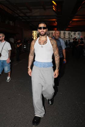 Maluma at the Vetements Men s Ready-to-Wear Spring Summer 2027 Collection fashion show during Paris Fashion Week, June 26, 2026 Florian Lavielle Bestimage Celebrities at the Vetements Men’s Ready-to-Wear Spring Summer 2027 Collection fashion show during Paris Fashion Week on June 27, 2026, Paris, France  Copyright: xFlorianxLaviellex xBestimagexFlorianxLaviellex xBestimagex