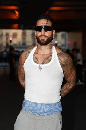 Maluma at the Vetements Men s Ready-to-Wear Spring Summer 2027 Collection fashion show during Paris Fashion Week, June 26, 2026 Florian Lavielle Bestimage Celebrities at the Vetements Men’s Ready-to-Wear Spring Summer 2027 Collection fashion show during Paris Fashion Week on June 27, 2026, Paris, France  Copyright: xFlorianxLaviellex xBestimagexFlorianxLaviellex xBestimagex