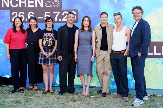 Julia Weigl, Katharina Bischof, Eva Karl Faltermeier, Carlo Ljubek, Antje Traue, Ferdinand Hofer, Franz Pätzold und Christoph Gröner bei der Premiere des ARD Fernsehfillms Tatort - Zwischenwelten auf dem 43. Filmfest München 2026 im HFF Audimax. München, 26.06.2026 *** Julia Weigl, Katharina Bischof, Eva Karl Faltermeier, Carlo Ljubek, Antje Traue, Ferdinand Hofer, Franz Pätzold, and Christoph Gröner at the premiere of the ARD TV movie *Tatort: Zwischenwelten* at the 43rd Munich Film Festival 2026 in the HFF Audimax in Munich, June 26, 2026 Foto:xN.xKolinzx xFuturexImagex tatort_6625