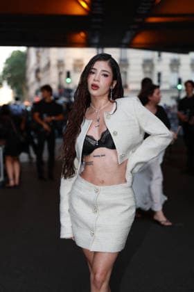 Katteyes at the Vetements Men s Ready-to-Wear Spring Summer 2027 Collection fashion show during Paris Fashion Week, June 26, 2026 Florian Lavielle Bestimage Celebrities at the Vetements Men’s Ready-to-Wear Spring Summer 2027 Collection fashion show during Paris Fashion Week on June 27, 2026, Paris, France  Copyright: xFlorianxLaviellex xBestimagexFlorianxLaviellex xBestimagex