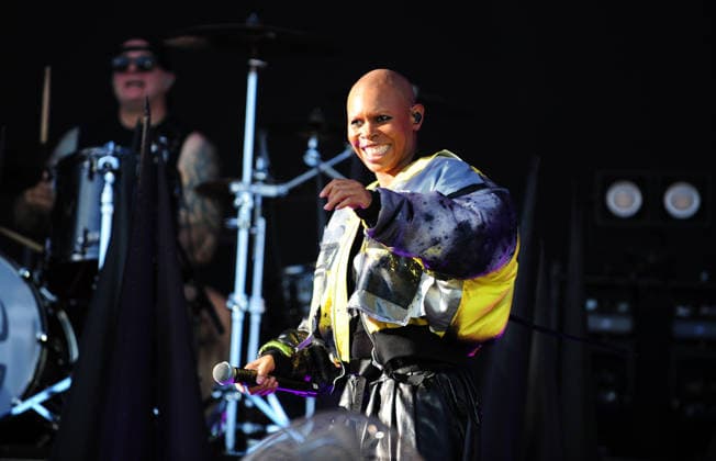 Skunk Anansie, iconic British Alternative Rock Band perform their greatest hits, widely celebrated as a pivotal force in 1990 s Brit-rock Featuring: Skunk Anansie Where: Exeter, United Kingdom When: 26 Jun 2026 Credit: Harry Schofield Cover Images EDITORIAL USE ONLY. NOT FOR USE BY NEWSPAPERS BASED IN THE UK. Copyright: xx coverimg55808892