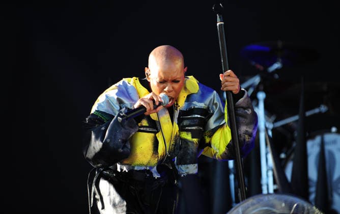 Skunk Anansie, iconic British Alternative Rock Band perform their greatest hits, widely celebrated as a pivotal force in 1990 s Brit-rock Featuring: Skunk Anansie Where: Exeter, United Kingdom When: 26 Jun 2026 Credit: Harry Schofield Cover Images EDITORIAL USE ONLY. NOT FOR USE BY NEWSPAPERS BASED IN THE UK. Copyright: xx coverimg55808883
