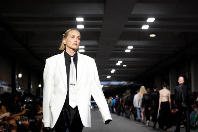 Sharon Stone walks the runway for the Men’s Ready-to-Wear Spring Summer 2027 collection during Paris Fashion Week (PFW) on June 26, 2026. Sharon Stone walks the runway for the Men’s Ready-to-Wear Spring Summer 2027 collection during Paris Fashion Week (PFW) on June 26, 2026, in Paris, France  Copyright: xAgencex xBestimagexAgencex xBestimagex