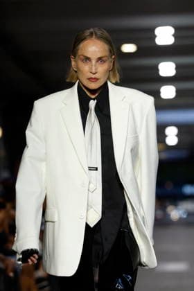 Sharon Stone walks the runway for the Men’s Ready-to-Wear Spring Summer 2027 collection during Paris Fashion Week (PFW) on June 26, 2026. Sharon Stone walks the runway for the Men’s Ready-to-Wear Spring Summer 2027 collection during Paris Fashion Week (PFW) on June 26, 2026, in Paris, France  Copyright: xAgencex xBestimagexAgencex xBestimagex