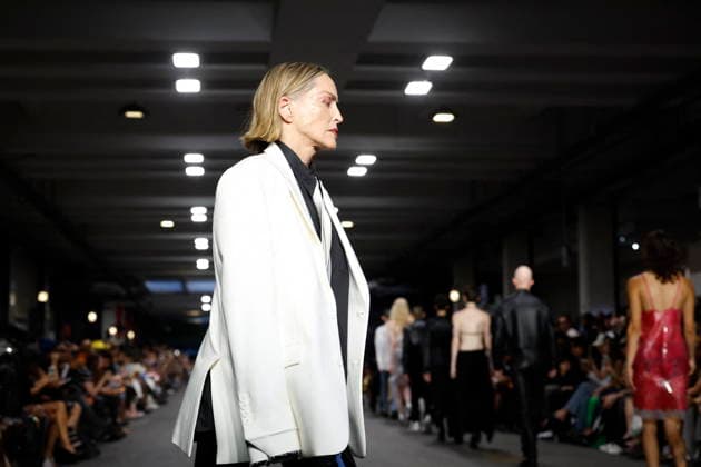 Sharon Stone walks the runway for the Men’s Ready-to-Wear Spring Summer 2027 collection during Paris Fashion Week (PFW) on June 26, 2026. Sharon Stone walks the runway for the Men’s Ready-to-Wear Spring Summer 2027 collection during Paris Fashion Week (PFW) on June 26, 2026, in Paris, France  Copyright: xAgencex xBestimagexAgencex xBestimagex