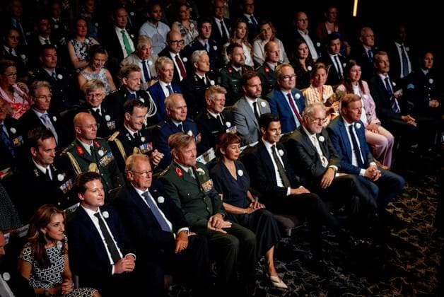 Den Haag, The Netherlands, 2026-06-27 09:31:55 THE HAGUE, 27-06-2026, King Willem Alexander and Prime Minister Rob Jetten during the twenty-second edition of Veteranenda. This is a tribute to the more than 100,000 Dutch veterans who have served in the cause of peace. PHOTO: NL Beeld POOL Albert Nieboer Credit: NL Beeld Patrick van Emst  Copyright: xx x