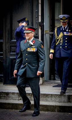 Den Haag, The Netherlands, 2026-06-27 11:19:03 THE HAGUE, 27-06-2026, King Willem Alexander and Prime Minister Rob Jetten during the twenty-second edition of Veteranenda. This is a tribute to the more than 100,000 Dutch veterans who have served in the cause of peace. PHOTO: NL Beeld POOL Albert Nieboer Credit: NL Beeld Patrick van Emst  Copyright: xx x