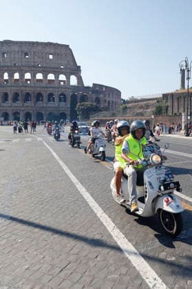 June 27, 2026, Rome, Rome, ITALY: Vespa Piaggio 80th Anniversary Parade, Rome, June 27, 2026 Rome ITALY  - ZUMAa289 20260627_zia_a289_029 Copyright: xRiccardoxDexLucax xAgfx