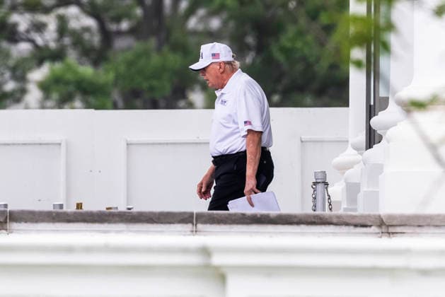US President Trump departs White House for his golf club in Sterling, Virginia US President Donald Trump departs the White House for his Golf Club in Sterling, Virginia in Washington, DC, USA, 27 June 2026. WASHINGTON DC United States  Copyright: xPool ABACAx