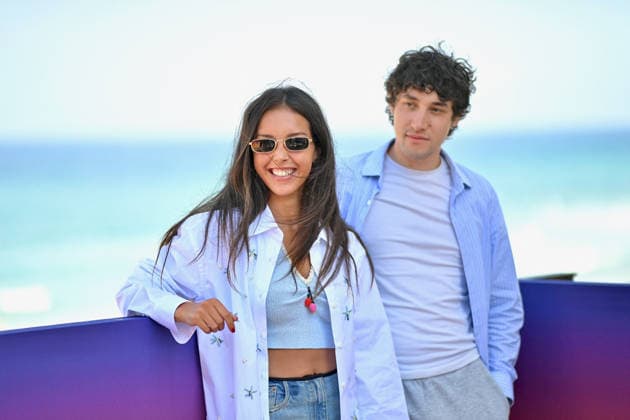 4th Nouvelles Vagues International Biarritz Film Festival Day FiveFC Lyna Khoudri and Rio Vega are seen on Day Five of the 4th Nouvelles Vagues International Biarritz Film Festival on June 27, 2026 in Biarritz, France. Photo by Franck Castel ABACAPRESS.COM Biarritz France  Copyright: xCastelxFranck ABACAx
