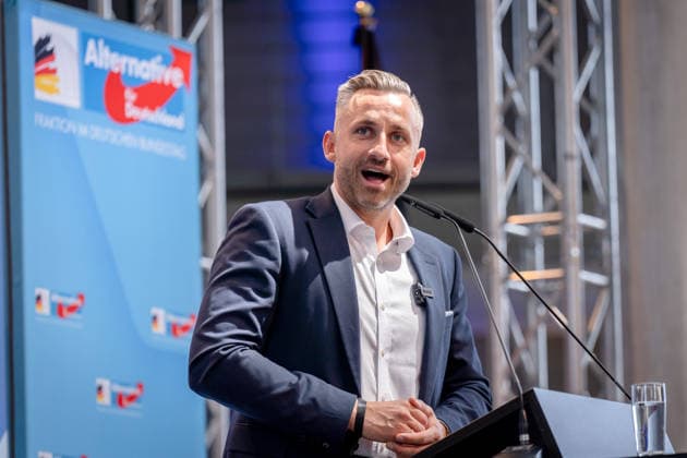 1. Demokratiekongress der AfD-Fraktion im Bundestag 1. Demokratiekongress der AfD-Fraktion im Bundestag, Paul-Löbe-Haus, Ulrich Siegmund, MdL Berlin Berlin GER *** 1st Democracy Congress of the AfD Parliamentary Group in the Bundestag 1st Democracy Congress of the AfD Parliamentary Group in the Bundestag, Paul Löbe House, Ulrich Siegmund, Member of the Berlin State Parliament Berlin GER