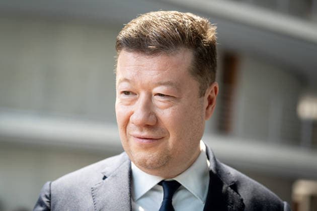 1. Demokratiekongress der AfD-Fraktion im Bundestag 1. Demokratiekongress der AfD-Fraktion im Bundestag, Paul-Löbe-Haus, Tomio Okamura, tschechischer Unternehmer und Politiker Berlin Berlin GER *** 1st Democracy Congress of the AfD Parliamentary Group in the Bundestag 1st Democracy Congress of the AfD Parliamentary Group in the Bundestag, Paul Löbe House, Tomio Okamura, Czech entrepreneur and politician Berlin Berlin GER