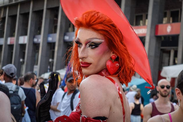 June 27, 2026, Milan, ITALY: Participants attend the Pride event in Milan, Italy, 27 June 2026. ANSA MATTEO CORNER Milan ITALY  - ZUMAa110 20260627_zaf_a110_001 Copyright: xMatteoxCornerx