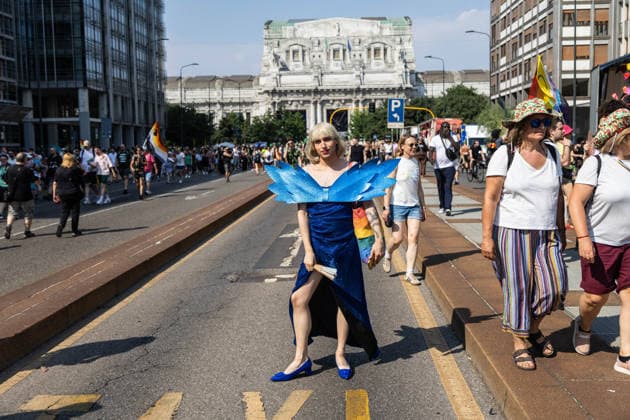 IPA86131355 - Milan, Central Station, Via Vittor Pisani, June 27, 2026, Milan Pride  Copyright: xFrancescoxEnriquezx xFrancescoxEnriquezx 86131355