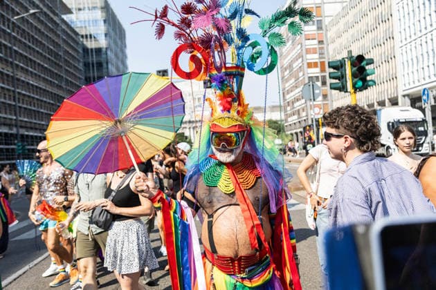 IPA86131358 - Milan, Central Station, Via Vittor Pisani, June 27, 2026, Milan Pride  Copyright: xFrancescoxEnriquezx xFrancescoxEnriquezx 86131358