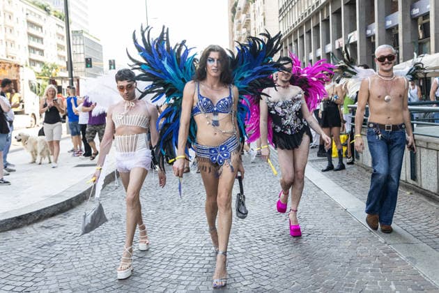 IPA86131405 - Milan, Central Station, Via Vittor Pisani, June 27, 2026, Milan Pride  Copyright: xFrancescoxEnriquezx xFrancescoxEnriquezx 86131405