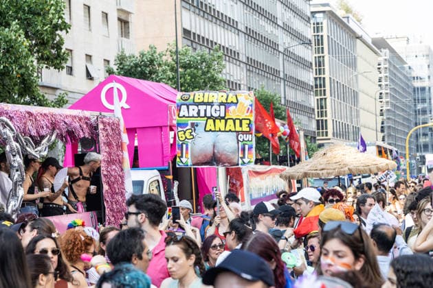 IPA86131342 - Milan, Central Station, Via Vittor Pisani, June 27, 2026, Milan Pride  Copyright: xFrancescoxEnriquezx xFrancescoxEnriquezx 86131342