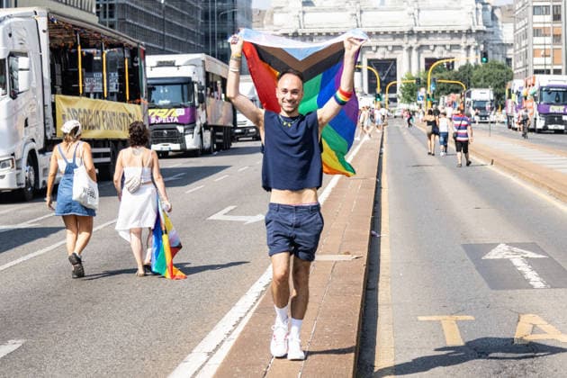 IPA86131370 - Milan, Central Station, Via Vittor Pisani, June 27, 2026, Milan Pride  Copyright: xFrancescoxEnriquezx xFrancescoxEnriquezx 86131370