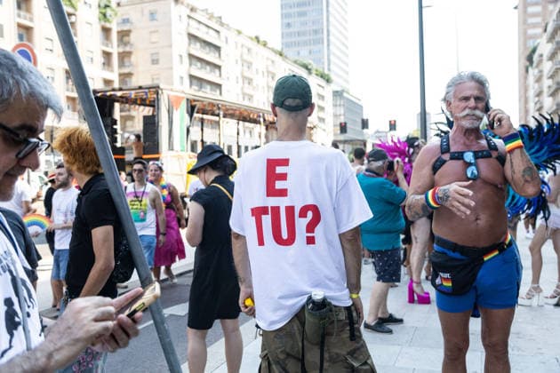 IPA86131375 - Milan, Central Station, Via Vittor Pisani, June 27, 2026, Milan Pride  Copyright: xFrancescoxEnriquezx xFrancescoxEnriquezx 86131375