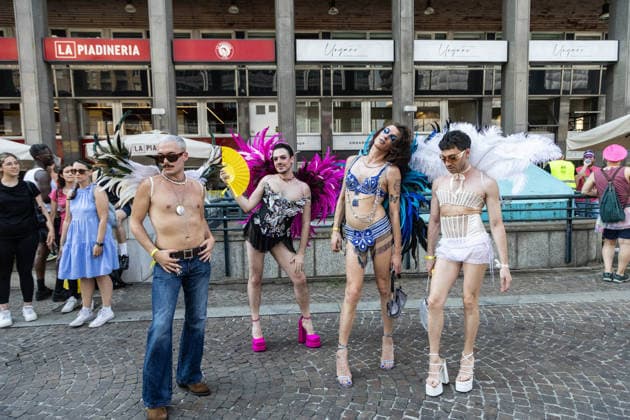 IPA86131400 - Milan, Central Station, Via Vittor Pisani, June 27, 2026, Milan Pride  Copyright: xFrancescoxEnriquezx xFrancescoxEnriquezx 86131400