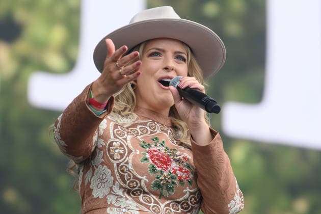 The Shires Perform at BST Hyde Park, London, UK - Sat 27 Jun 2026 Crissie Rhodes of British country music duo The Shires performs on the Great Oak Stage at BST Hyde Park Festival in Hyde Park in London, England, UK on Saturday 27 June 2026., Credit:Justin Ng Avalon UK, England, London, Hyde Park  Copyright: xJustinxNgx xAvalonx 1112929569