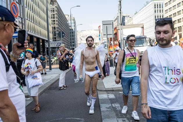 IPA86131362 - Milan, Central Station, Via Vittor Pisani, June 27, 2026, Milan Pride  Copyright: xFrancescoxEnriquezx xFrancescoxEnriquezx 86131362