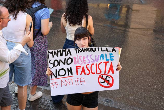 June 27, 2026, Napoli, Campania, ITALIA: On June 27, 2026, the Naples Gay Pride parade took place; a long procession set off from Porta Capuana and wound its way through the streets of the city, arriving at Piazza Dante, where local officials offered greetings followed by a long concert celebrating the event s 30th anniversary in Naples. Napoli ITALIA - ZUMAs236 20260627_aap_s236_078 Copyright: xFabioxSassox