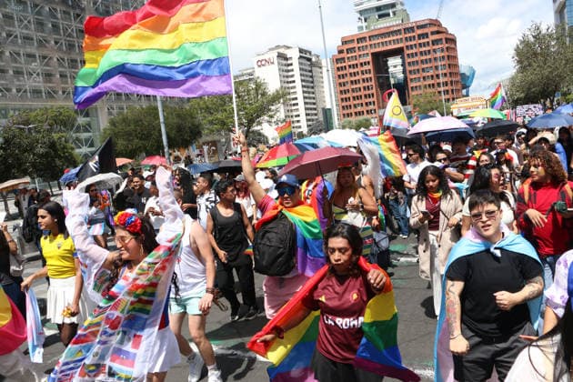 2026 GAY PRIDE PARADE Quito, Saturday, June 27, 2026 The 2026 Gay Pride Parade winds through the northern part of the capital, from the Northern Government Complex to the Bicentennial Exhibition Center. Photos: API Rolando Enriquez, Quito, Pichincha, Ecuador. ACE MARCHAORGULLOGAY2026 02c22cf655dfadfba573d5ea8873df0a Copyright: xROLANDO-ENRIQUEZx