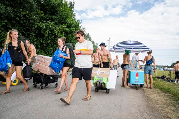 Roskilde Festival 2026: The camping area opens The camping area opens at Roskilde Festival, Saturday, June 27, 2026. The festival grounds at Roskilde Festival open on July 1. (Photo: Ida Marie Odgaard Ritzau Scanpix) , Roskilde Denmark *** Roskilde Festival 2026 The camping area opens The camping area opens at Roskilde Festival on Saturday, June 27, 2026 The festival grounds at Roskilde Festival open on July 1 Photo by Ida Marie Odgaard, Ritzau Scanpix, Roskilde, Denmark  Copyright: RitzauxScanpix IdaxMariexOdgaardx spdk20260627-195118-L