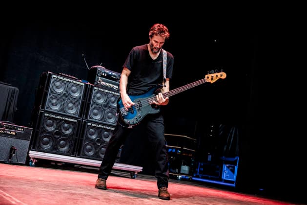 Dogstar live at Tinderbox 2026 Odense, Denmark. 27th, June 2026. The American rock band Dogstar performs a live concert during the Danish music festival Tinderbox 2026 in Odense. Here bass player and actor Keanu Reeves is seen live on stage. Denmark, Odense  Copyright: xGonzalesxPhoto LassexLagonix