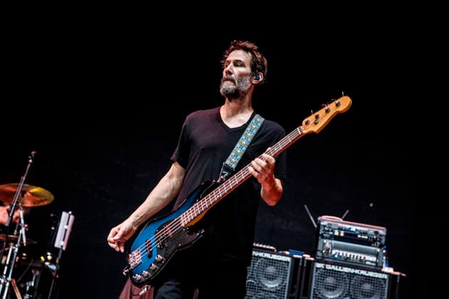 Dogstar live at Tinderbox 2026 Odense, Denmark. 27th, June 2026. The American rock band Dogstar performs a live concert during the Danish music festival Tinderbox 2026 in Odense. Here bass player and actor Keanu Reeves is seen live on stage. Denmark, Odense  Copyright: xGonzalesxPhoto LassexLagonix