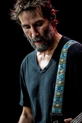 Dogstar live at Tinderbox 2026 Odense, Denmark. 27th, June 2026. The American rock band Dogstar performs a live concert during the Danish music festival Tinderbox 2026 in Odense. Here bass player and actor Keanu Reeves is seen live on stage. Denmark, Odense  Copyright: xGonzalesxPhoto LassexLagonix