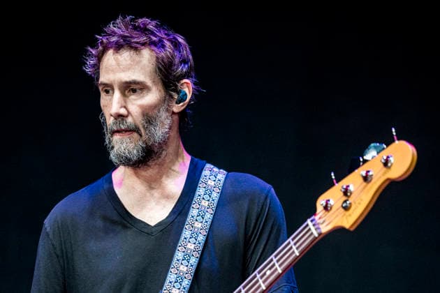 Dogstar live at Tinderbox 2026 Odense, Denmark. 27th, June 2026. The American rock band Dogstar performs a live concert during the Danish music festival Tinderbox 2026 in Odense. Here bass player and actor Keanu Reeves is seen live on stage. Denmark, Odense  Copyright: xGonzalesxPhoto LassexLagonix