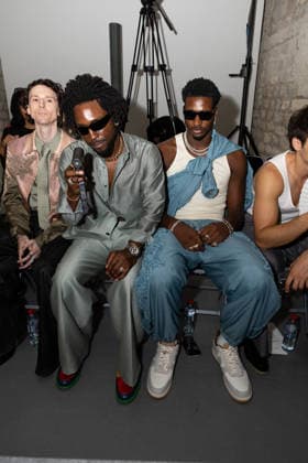 Saint JHN, Jaren Jackson Jr. in the front row at the Taakk Men s Ready-to-Wear Spring Summer 2027 fashion show during Paris Fashion Week, June 27, 2026 Jeremy Melloul Bestimage Front Row of the Taakk Men’s Ready-to-Wear Spring Summer 2027 Collection fashion show during Paris Fashion Week, June 27, 2026  Copyright: xJeremyxMelloulx xBestimagexJeremyxMelloulx xBestimagex