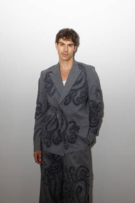 Corentin Huard Photocall from the Taakk Men s Ready-to-Wear Spring Summer 2027 fashion show during Paris Fashion Week, June 27, 2026 Jeremy Melloul Bestimage Photocall of the Taakk Men’s Ready-to-Wear Spring Summer 2027 Collection fashion show during Paris Fashion Week, June 27, 2026, Paris, France  Copyright: xJeremyxMelloulx xBestimagexJeremyxMelloulx xBestimagex