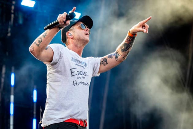 Singer Ryan Tedder of the American pop-rock band OneRepublic performs at a concert as part of their From Europe With Love Tour 2026, Prague, June 27, 2026. (CTKxPhoto VitxSimanek) CTKPhotoP2026062706643  CTKPhotoP2026062706643