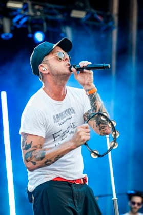 Singer Ryan Tedder of the American pop-rock band OneRepublic performs at a concert as part of their From Europe With Love Tour 2026, Prague, June 27, 2026. (CTKxPhoto VitxSimanek) CTKPhotoP2026062706673  CTKPhotoP2026062706673