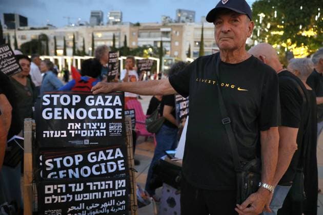 Protest against government in Tel Aviv TEL AVIV, ISRAEL - JUNE 27: People stage a protest against Prime Minister Benjamin Netanyahu and the current government as they gather in Habima Square in Tel Aviv, Israel on June 27, 2026. Protestors, calling on Israel to end its attacks on Gaza and Lebanon, carried placards criticizing the government’s war policies and the compulsory military service imposed on Ultra-Orthodox (Haredi) Jews. Gideon Markowicz Anadolu Tel Aviv Israel. Editorial use only. Please get in touch for any other usage.  Copyright: x2026xAnadoluxGideonxMarkowiczx