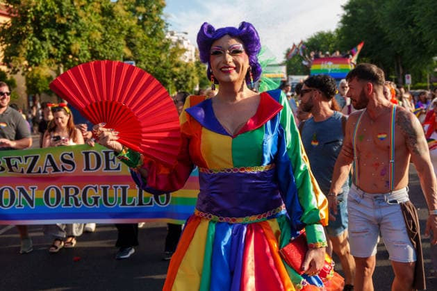 The streets of Seville are flooded with people at the 2026 Pride Parade. Images from the Pride Parade in Seville. On June 27, 2026, in Seville, Andalusia, Spain—Seville celebrates its big LGBTIQ Pride Day this Saturday, June 27, with the traditional Southern Pride Parade. The march, will begin at the headquarters of the Seville Provincial Council, wind through the Ronda Histórica, and end at the Alameda de Hércules. JUNE 27, 2026 Francisco J Seville, Andalusia Seville, Andalusia, Spain  Copyright: xFranciscoxJ.xOlmox 7627012