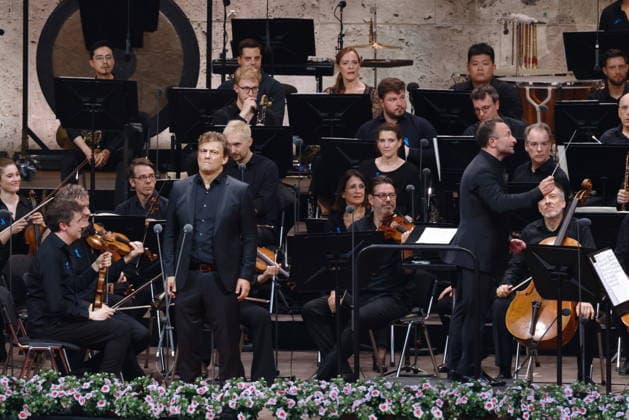 27.06.2026, Saisonabschlusskonzert der Berliner Philharmoniker unter der Leitung von Kirill Petrenko, Jonas Kaufmann live in der Waldbühne, Berlin, Berlin *** June 27, 2026, Berlin Philharmonic’s season-closing concert conducted by Kirill Petrenko, with Jonas Kaufmann performing live at the Waldbühne, Berlin, Berlin