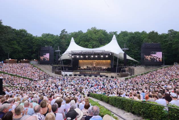 27.06.2026, Saisonabschlusskonzert der Berliner Philharmoniker unter der Leitung von Kirill Petrenko, Jonas Kaufmann live in der Waldbühne, Berlin, Berlin *** June 27, 2026, Berlin Philharmonic’s season-closing concert conducted by Kirill Petrenko, with Jonas Kaufmann performing live at the Waldbühne, Berlin, Berlin