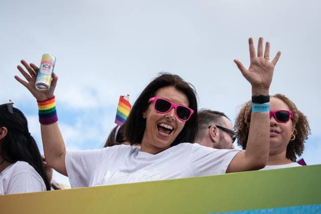 Thousands from all over Ireland attend the Pride Parade in Dublin DUBLIN, IRELAND - JUNE 27, 2026: Ten of thousands from all over Ireland attend the Pride Parade in Dublin, today, June 27th, 2026. The parade begins at O Connell Street and marches all the way to Merrion Square. Dublin Ireland Copyright: x xNadiaxCaimix xJNAxPressx