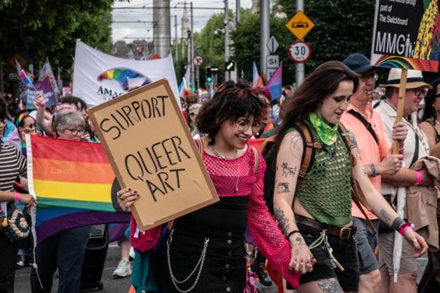 Thousands from all over Ireland attend the Pride Parade in Dublin DUBLIN, IRELAND - JUNE 27, 2026: Ten of thousands from all over Ireland attend the Pride Parade in Dublin, today, June 27th, 2026. The parade begins at O Connell Street and marches all the way to Merrion Square. Dublin Ireland Copyright: x xNadiaxCaimix xJNAxPressx