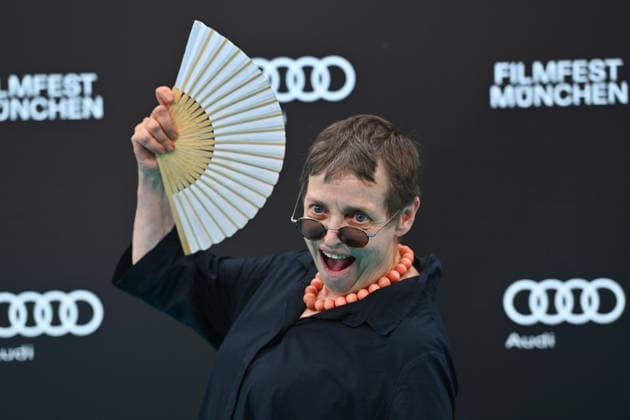Katharina THALBACH (Schauspielerin), Einzelbild,angeschnittenes Einzelmotiv,Portraet,Portrait,Porträt. Eroeffnung 43.Filmfest Muenchen am 27.06.2026 Gasteig HP8. *** Katharina THALBACH, actress; single image, cropped close-up, portrait; Opening of the 43rd Munich Film Festival on June 27, 2026, Gasteig HP8