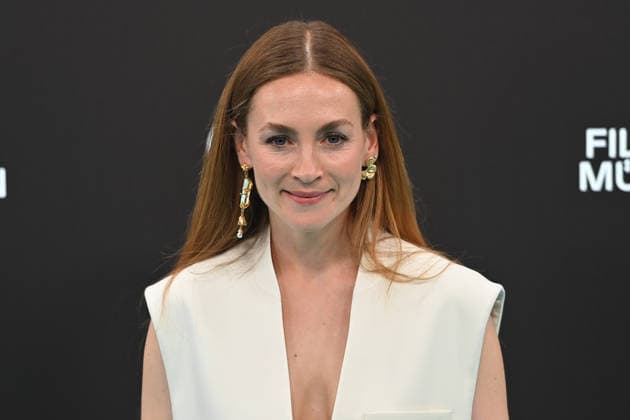 Teresa Klamert (Schauspielerin), Einzelbild,angeschnittenes Einzelmotiv,Portraet,Portrait,Porträt. Eroeffnung 43.Filmfest Muenchen am 27.06.2026 Gasteig HP8. *** Teresa Klamert, actress; single frame, cropped image, portrait; Opening of the 43rd Munich Film Festival on June 27, 2026, at Gasteig HP8