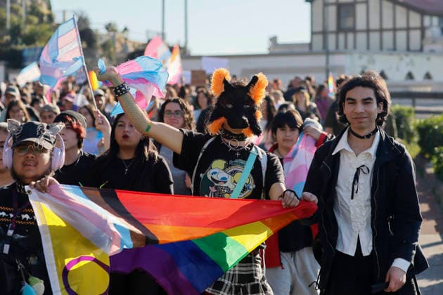 Vina del Mar, June 3, 2026 LGBTIQA community march along the city’s waterfront during Gay Pride Month Sebastian Cisternas Aton, Chile; Valparaíso, Chile Aton 1168482  Copyright: SEBASTIANxCISTERNAS xATONxCHILE