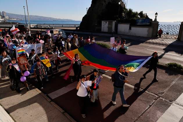 Vina del Mar, June 3, 2026 LGBTIQA community march along the city s waterfront during Gay Pride Month Sebastian Cisternas Aton, Chile; Valparaíso, Chile Aton 1168485  Copyright: SEBASTIANxCISTERNAS xATONxCHILE
